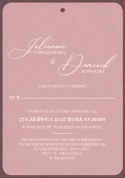 Zaproszenia Sonia - wzór 5