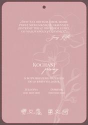 Zaproszenia Sonia - wzór 5