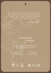 Zaproszenia Sonia - wzór 6