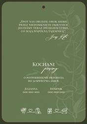 Zaproszenia Sonia - wzór 7