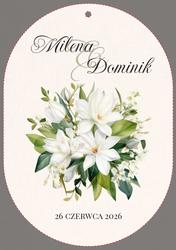 Zaproszenia Jowita - wzór 1