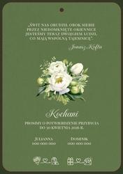 Zaproszenia Jowita - wzór 2