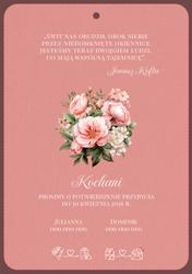 Zaproszenia Jowita - wzór 4