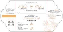 Zaproszenia Alma - wzór 4