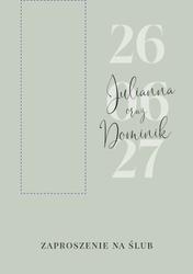 Zaproszenia Lila - wzór 2