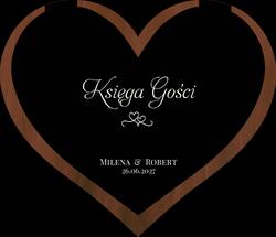 Drewniana Księga Gości - wzór 2