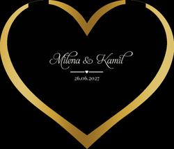 Lustrzana Księga Gości - wzór 3