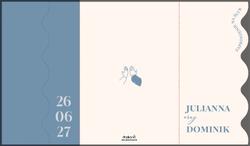 Zaproszenia Larysa - wzór 4