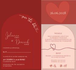 Zaproszenia Pelumi - wzór 1