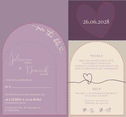 Zaproszenia Pelumi - wzór 4