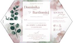 Zaproszenia Rita - wzór 1