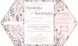 Zaproszenia Rita - wzór 4