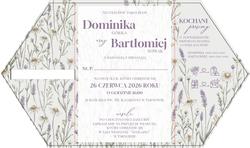 Zaproszenia Rita - wzór 5