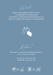 Zaproszenia Ester - wzór 1