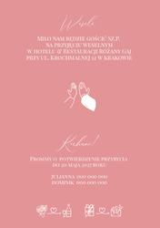 Zaproszenia Ester - wzór 3