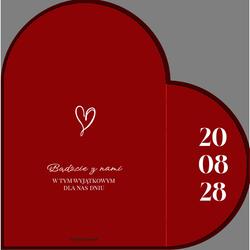 Zaproszenie Karla - wzór 1