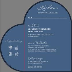 Zaproszenie Karla - wzór 2