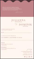 Zaproszenia Petra - wzór 4