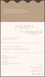 Zaproszenia Petra - wzór 5