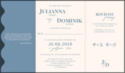 Zaproszenia Larysa2 - wzór 1