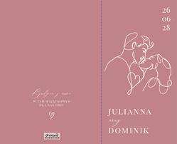 Zaproszenia Paola - wzór 1