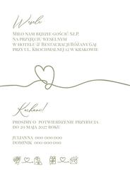 Zaproszenia Paola - wzór 2