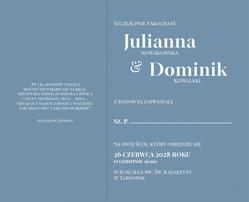 Zaproszenia Paola2 - wzór 3