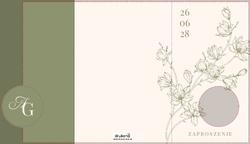 Zaproszenia Sabrina - wzór 1