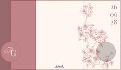 Zaproszenia Sabrina - wzór 2