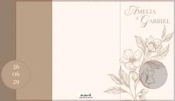 Zaproszenia Sabrina - wzór 4