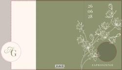 Zaproszenia Sabrina - wzór 8