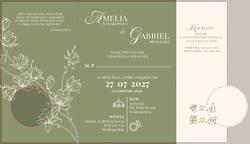 Zaproszenia Sabrina - wzór 8