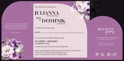 Zaproszenia Gloria - wzór 6