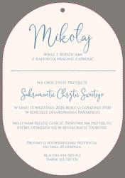 Zaproszenia Agnes - wzór 2