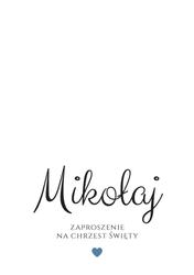 Zaproszenia Maura - wzór 2