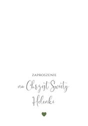 Zaproszenia Maura - wzór 3