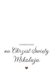 Zaproszenia Maura - wzór 4
