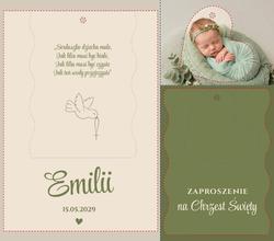 Zaproszenia Tessa - wzór 4