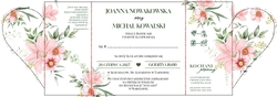 Zaproszenia Sandra - wzór 3
