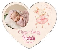 Magnesy z podziękowaniem Chrzest - wzór 5