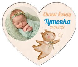 Magnesy z podziękowaniem Chrzest - wzór 7