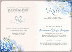 Zaproszenia Bessie - wzór 3