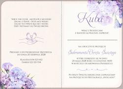 Zaproszenia Bessie - wzór 4