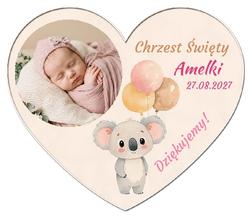 Magnesy z podziękowaniem Chrzest - wzór 11