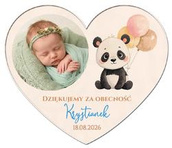 Magnesy z podziękowaniem Chrzest - wzór 13