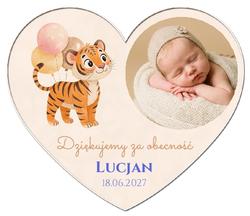 Magnesy z podziękowaniem Chrzest - wzór 14