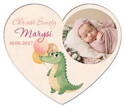 Magnesy z podziękowaniem Chrzest - wzór 17