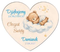 Magnesy z podziękowaniem Chrzest - wzór 18