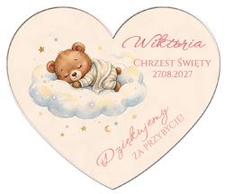 Magnesy z podziękowaniem Chrzest - wzór 19