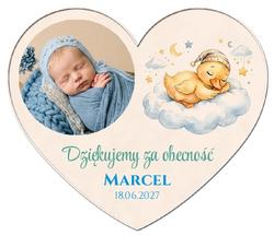 Magnesy z podziękowaniem Chrzest - wzór 22